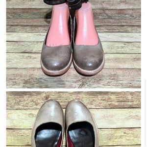 Freebird Marlon size 9 shoes.Beautiful taupe color.Adjustable ankle straps.